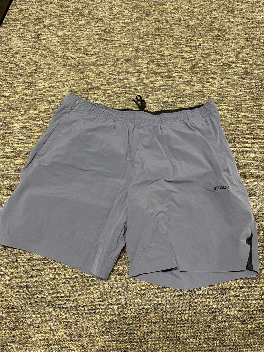 Brady Men's Slate Blue Athletic Training Shorts